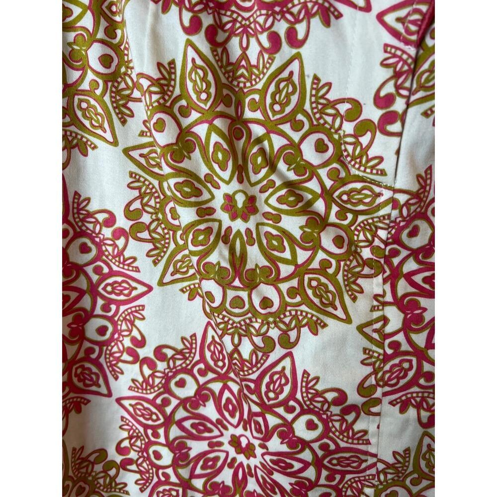 Etcetera Womens Patterned Knee Length Button Skir… - image 5